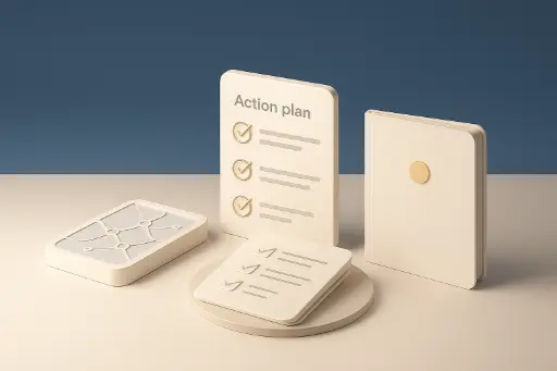 Livrables clairs et outils de traçabilité – plans d’action et indicateurs visuels