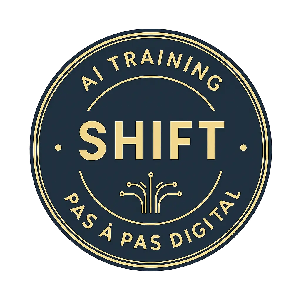 BADGE DE L'OFFRE FORMATION IA DE PAS A PAS DIGITAL BADGE DE L'OFFRE FORMATION IA DE PAS A PAS DIGITAL